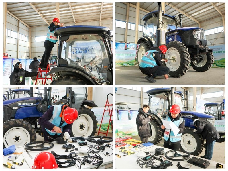 4.“轮式拖拉机智能改造”赛项现场.jpg 4.“轮式拖拉机智能改造”赛项现场.jpg