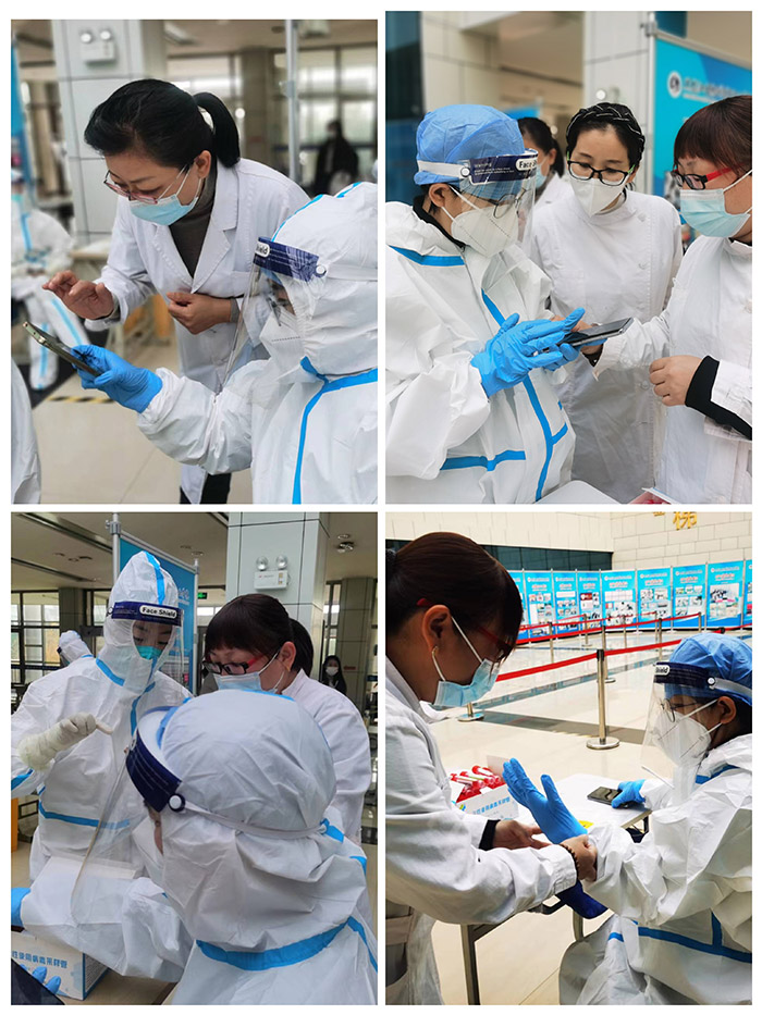 卫生所医护人员指导志愿者工作.jpg 卫生所医护人员指导志愿者工作.jpg