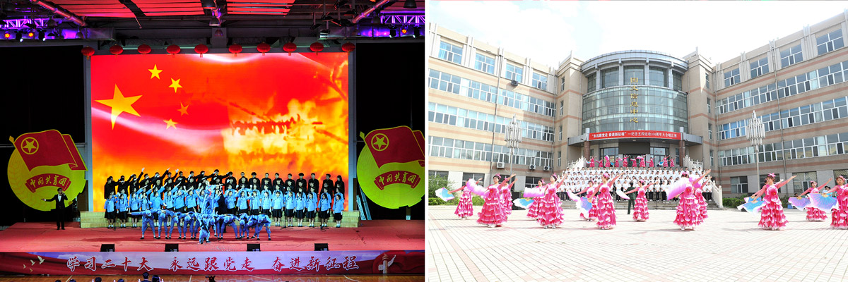 学院少数民族学生与汉族学生共同演绎《中华民族一家亲》.jpg 学院少数民族学生与汉族学生共同演绎《中华民族一家亲》.jpg